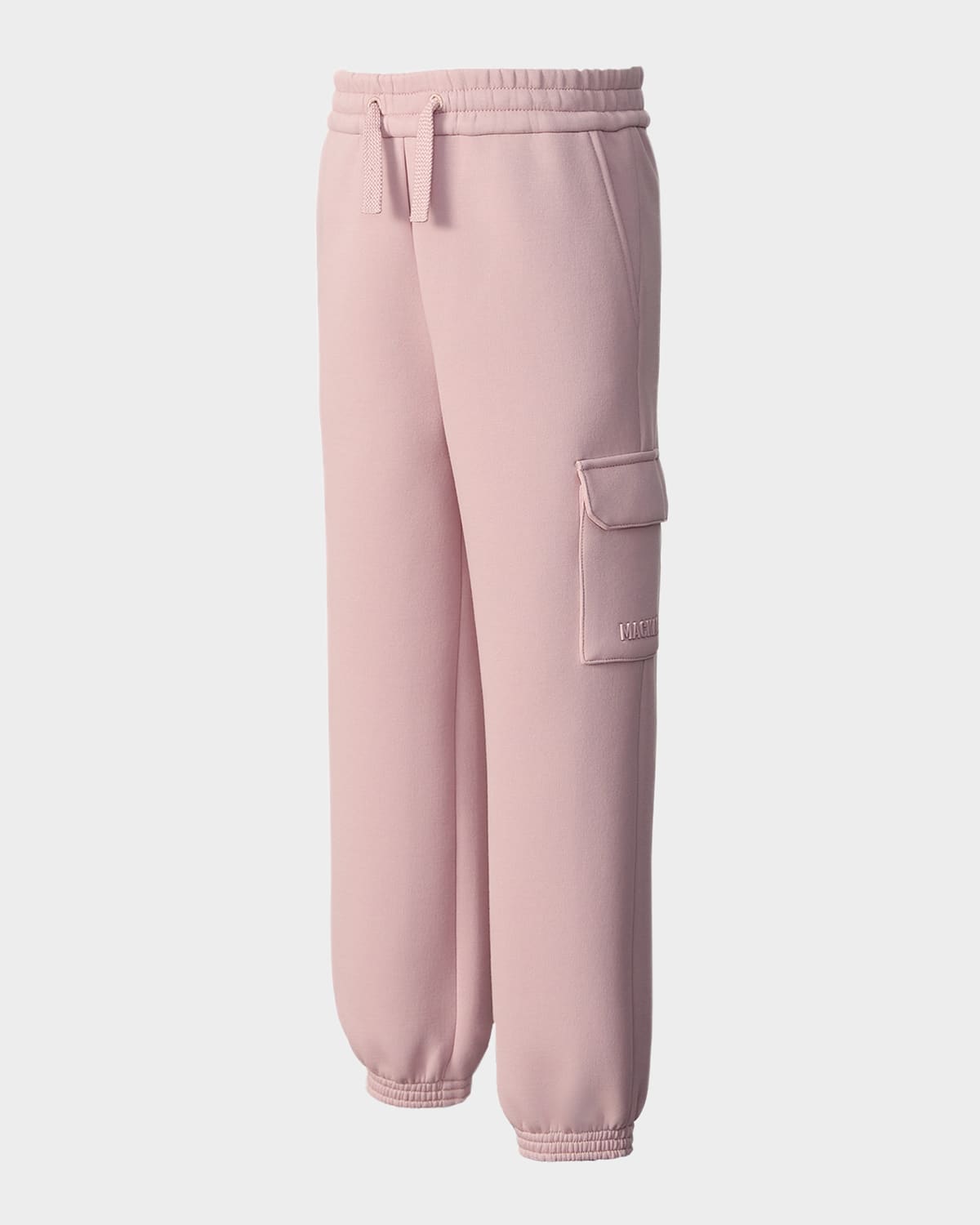 Mackage Kid's Archer Drawstring Cargo Sweatpants In Pink