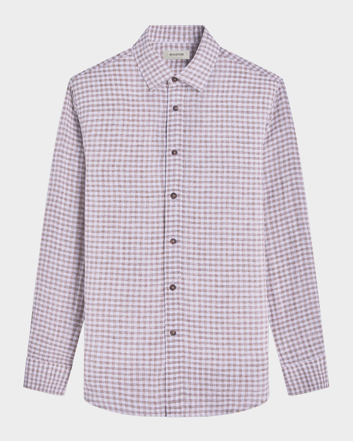 Men's Julien Linen Check Sport Shirt