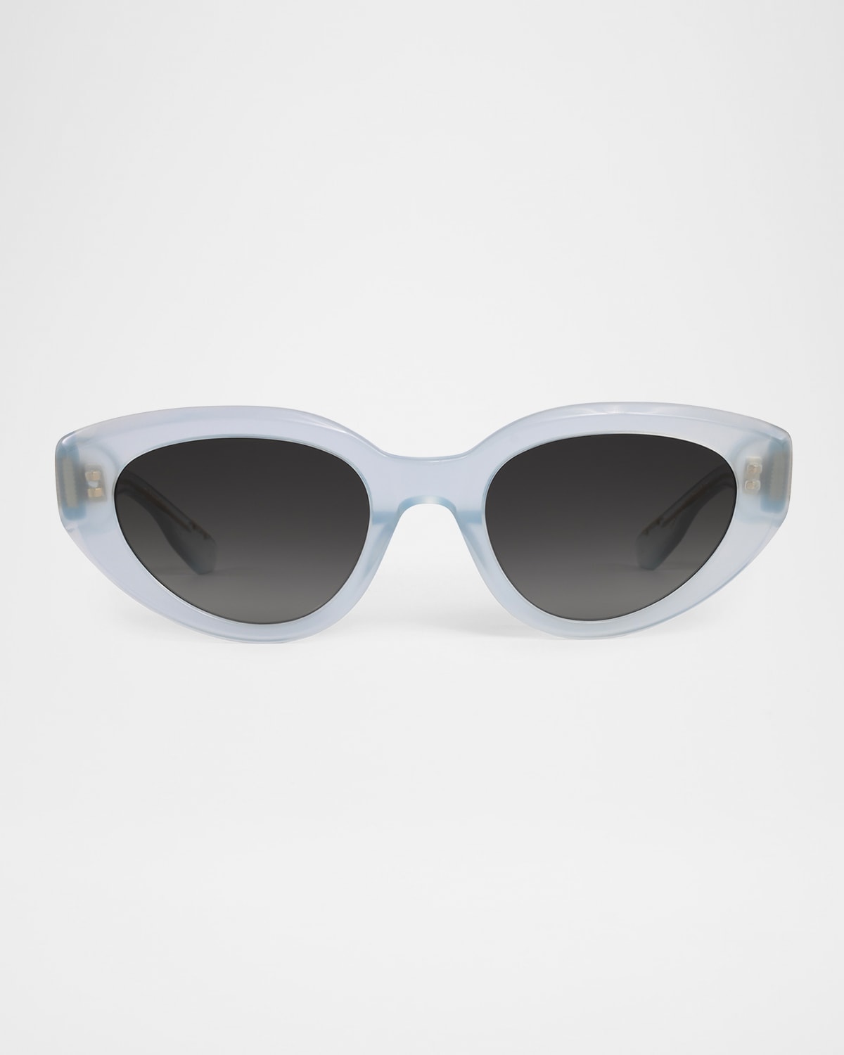 Krewe Irene Acetate Cat-eye Sunglasses In Blue