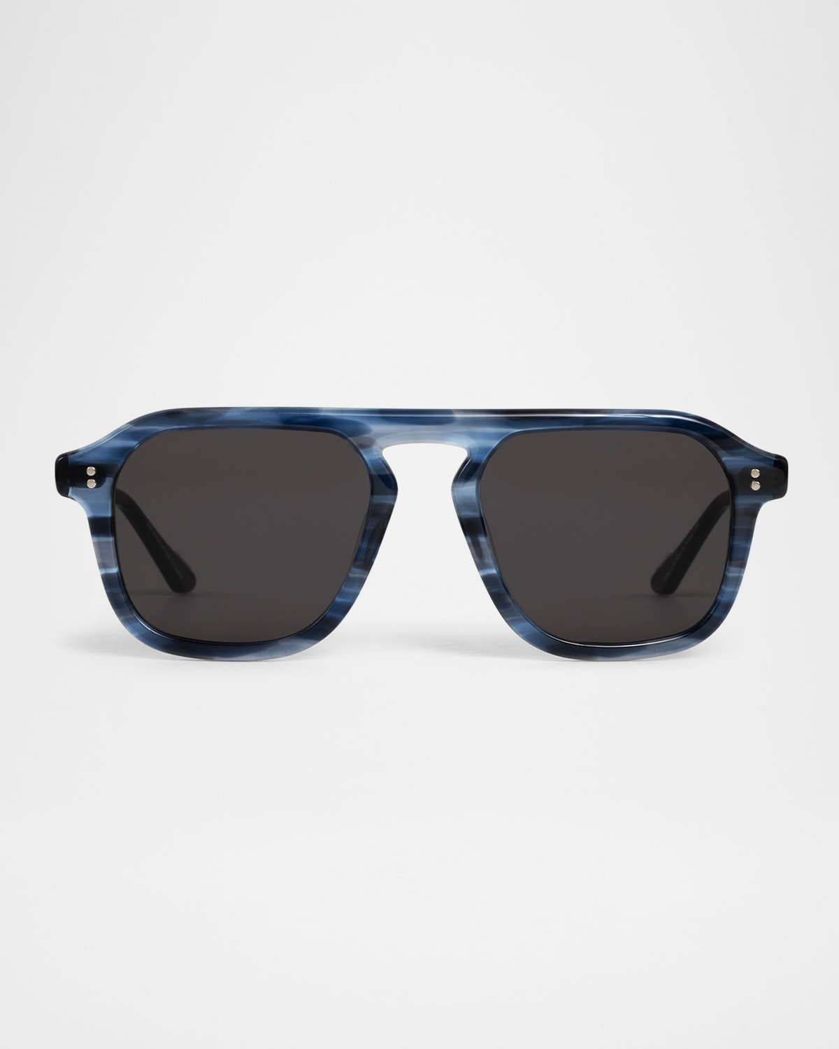 Krewe Zander Acetate Square Sunglasses