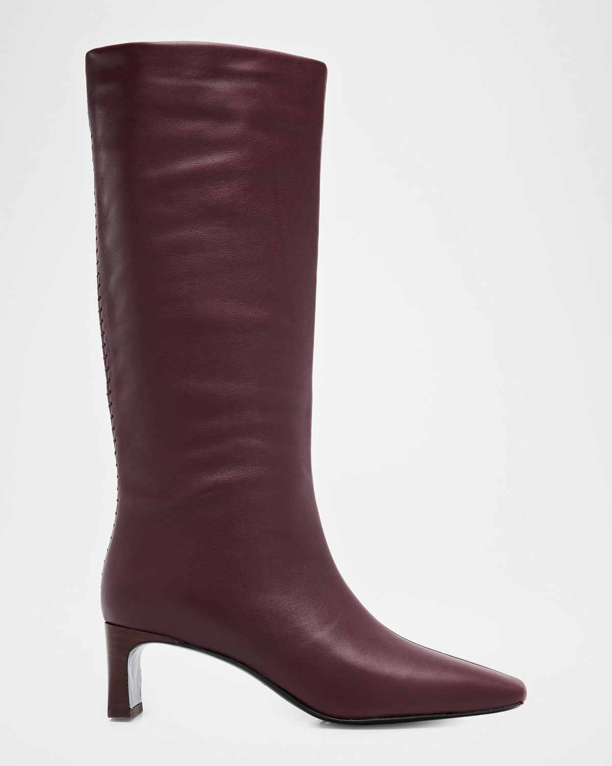 Rag & Bone Astor Leather Slouch Boots In Brown