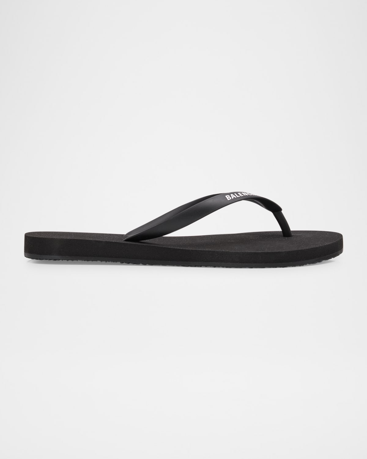 Balenciaga Women Thong Sandals In Black