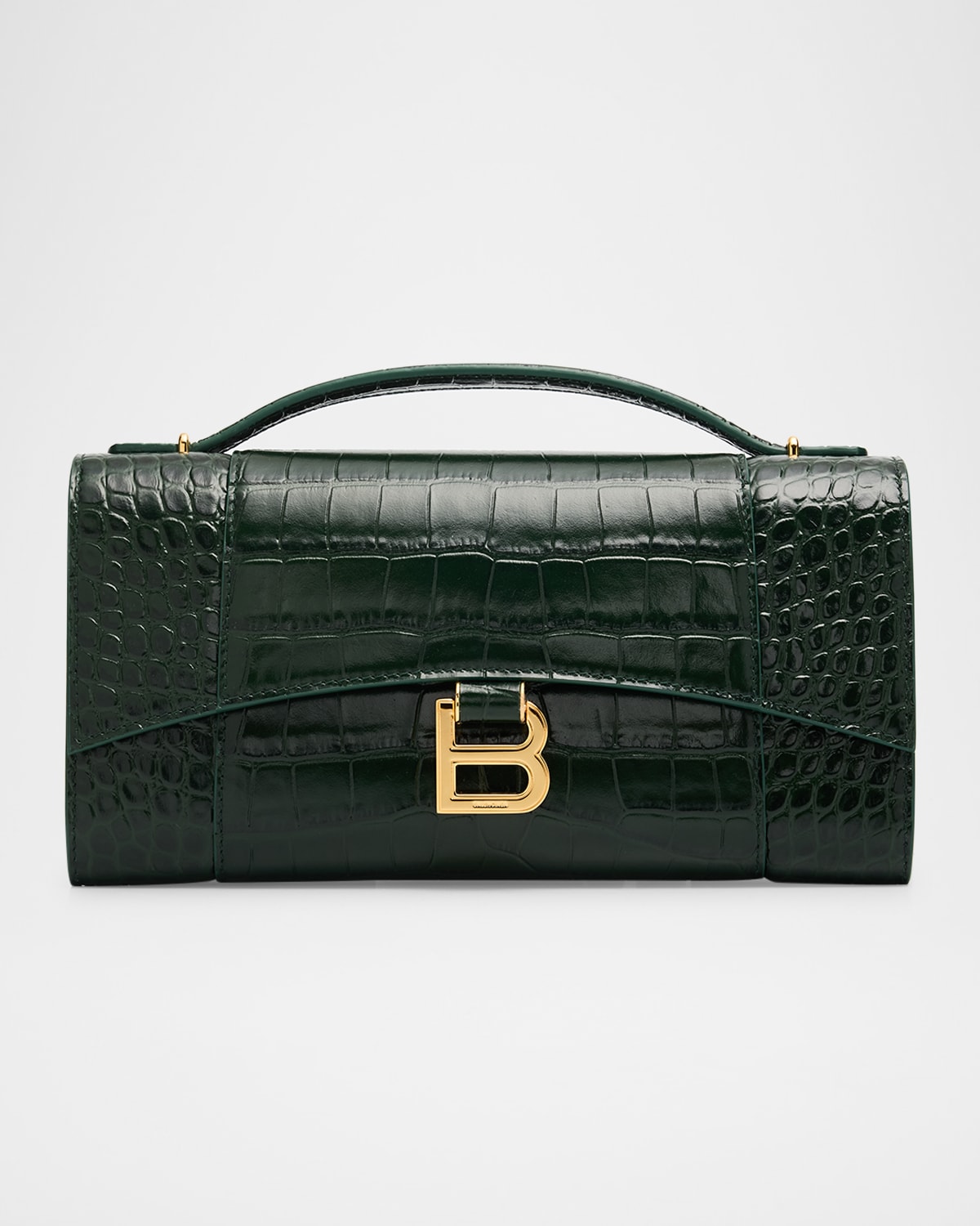 Hourglass Pochette with Chain
