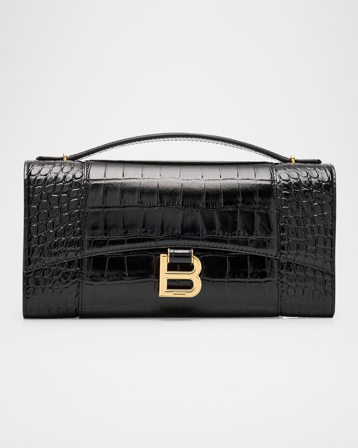 Hourglass Pochette with Chain