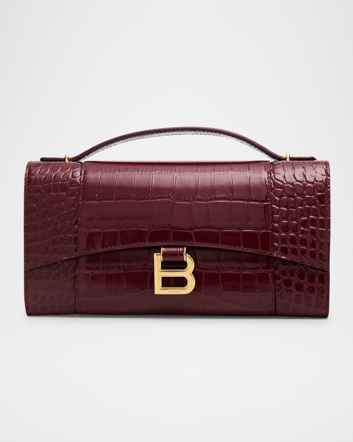 Hourglass Pochette with Chain