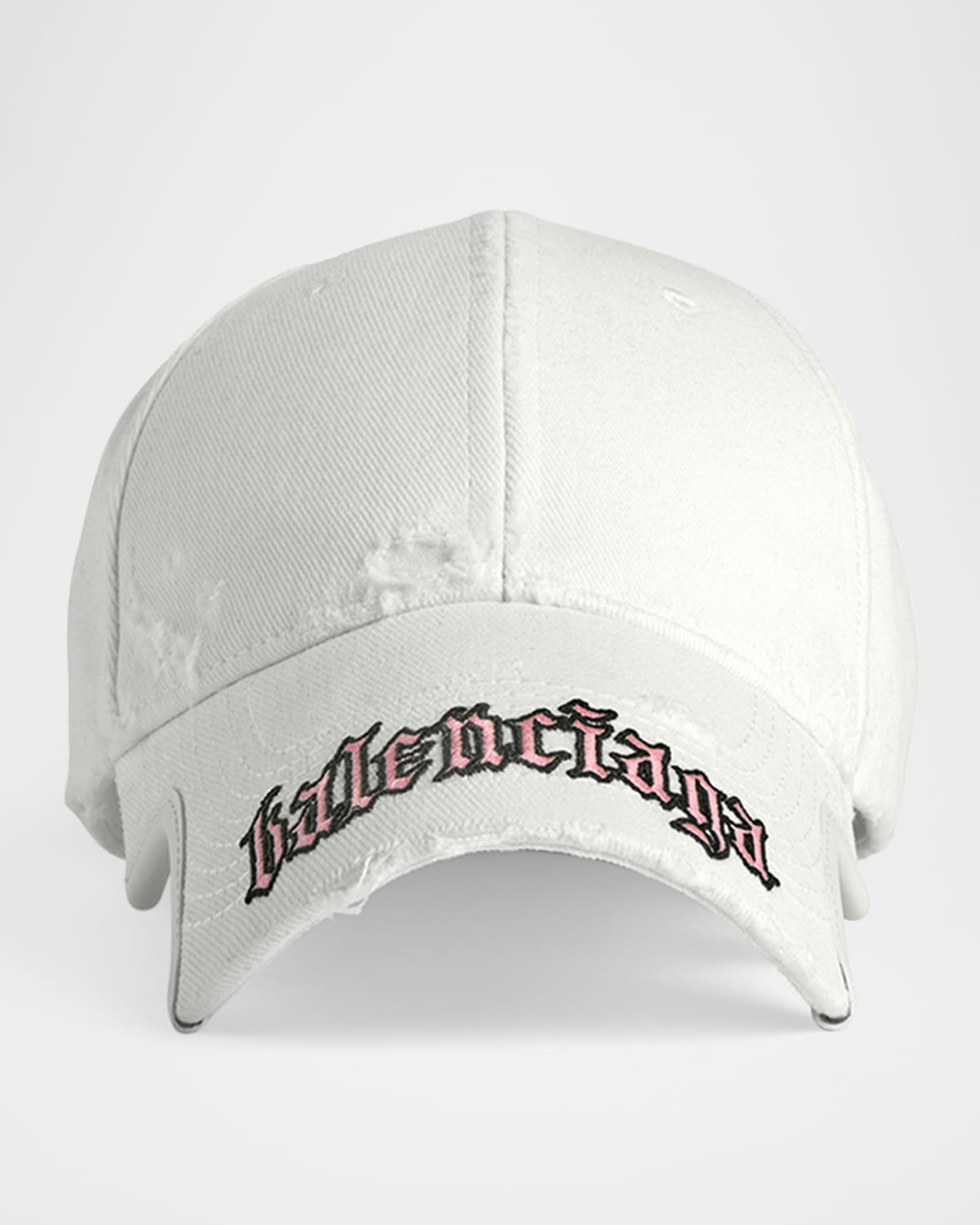 Balenciaga Blackletter Script Logo Baseball Cap