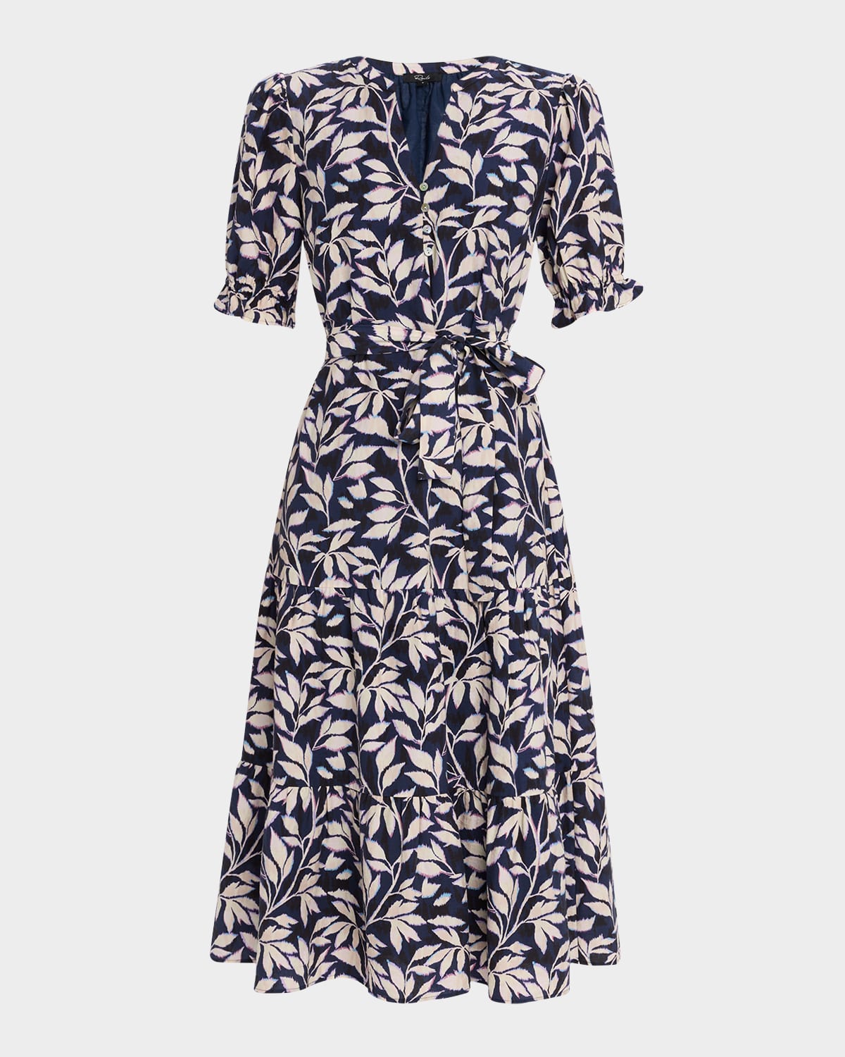 Eliana Tiered Midi Shirtdress