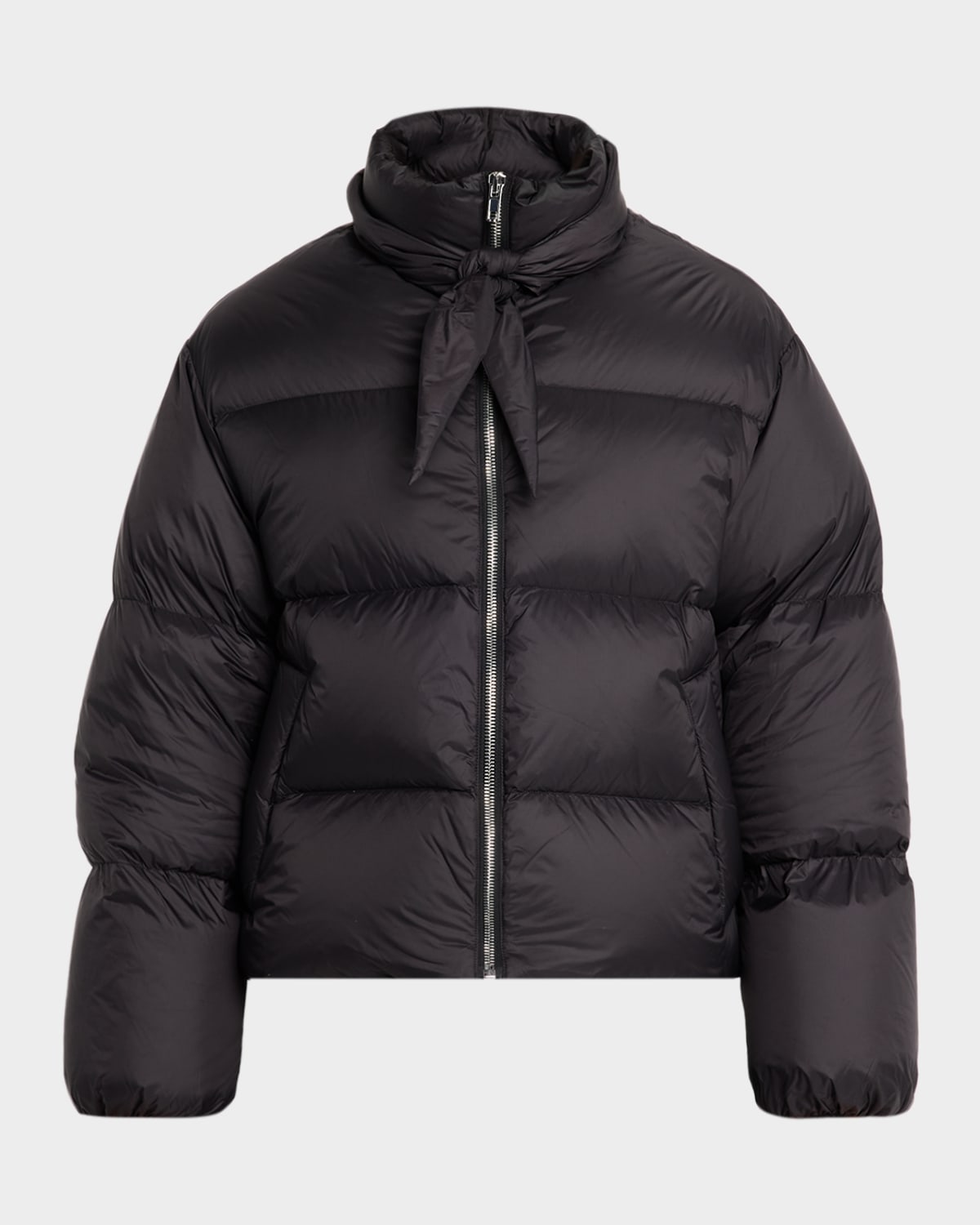 Ezr Men's Foulard Down Puffer Jacket In Brown