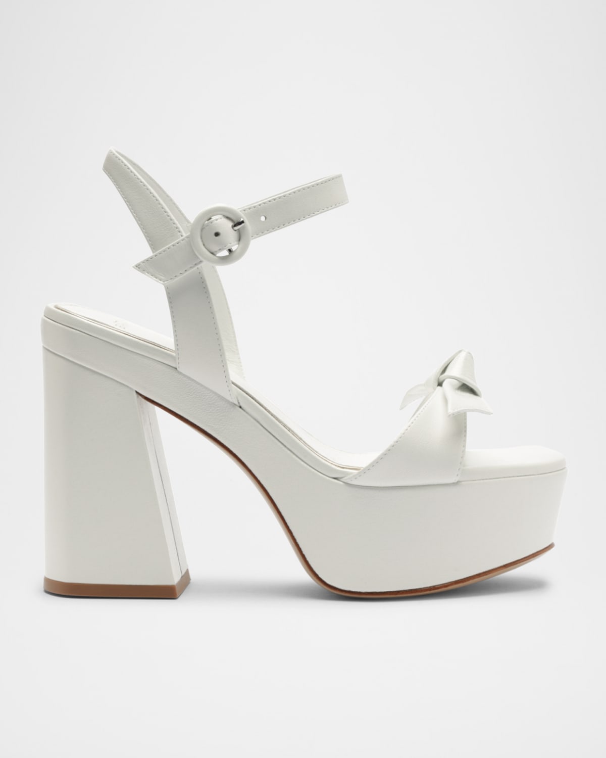 Clarita Flare Platform Bridal Sandals