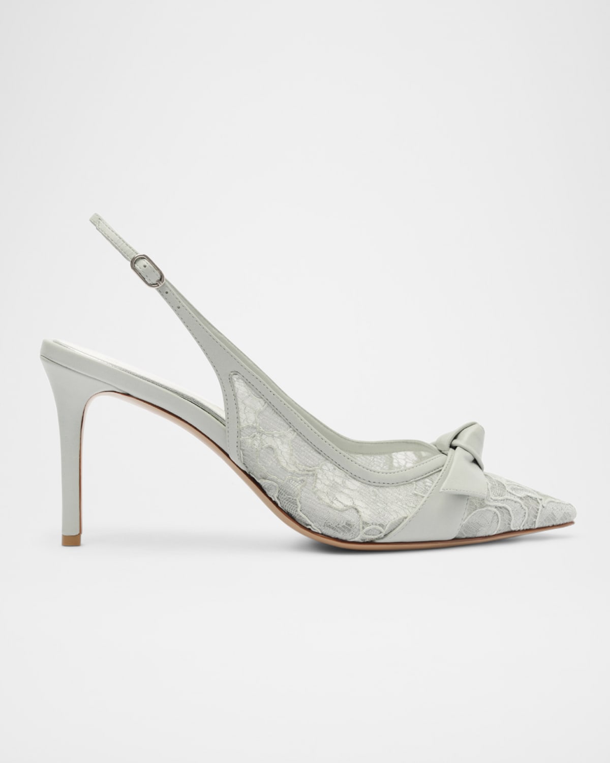 Classic Clarita Lace Slingback Pumps