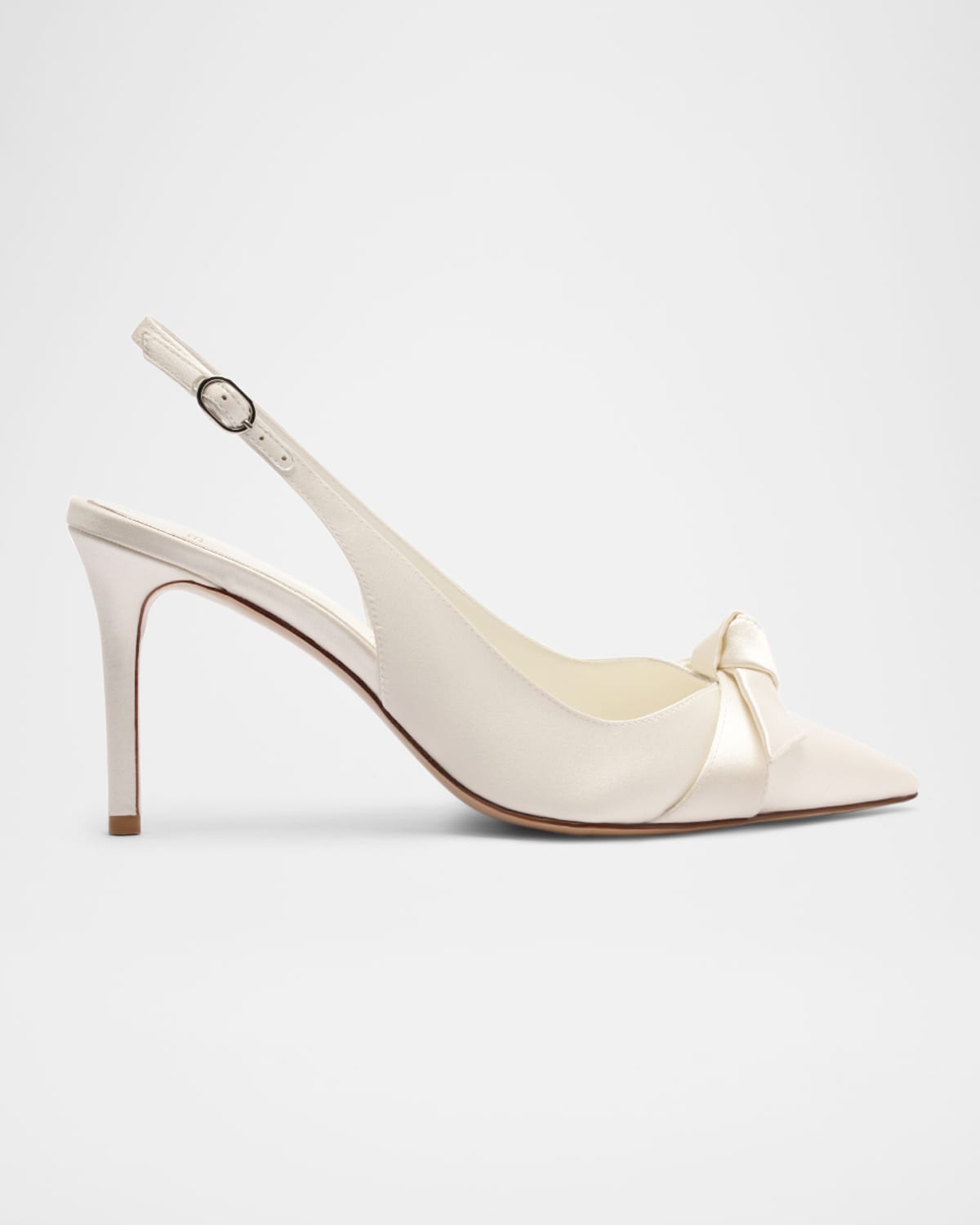 Classic Clarita Satin Slingback Pumps