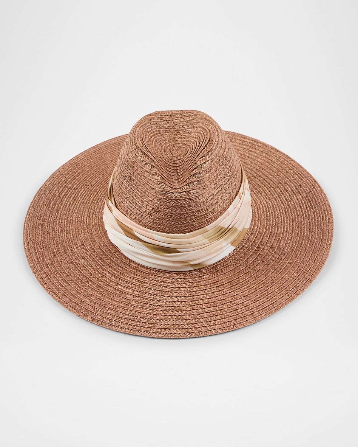 Eugenia Kim Emmanuelle Vented Hemp Packable Fedora Hat