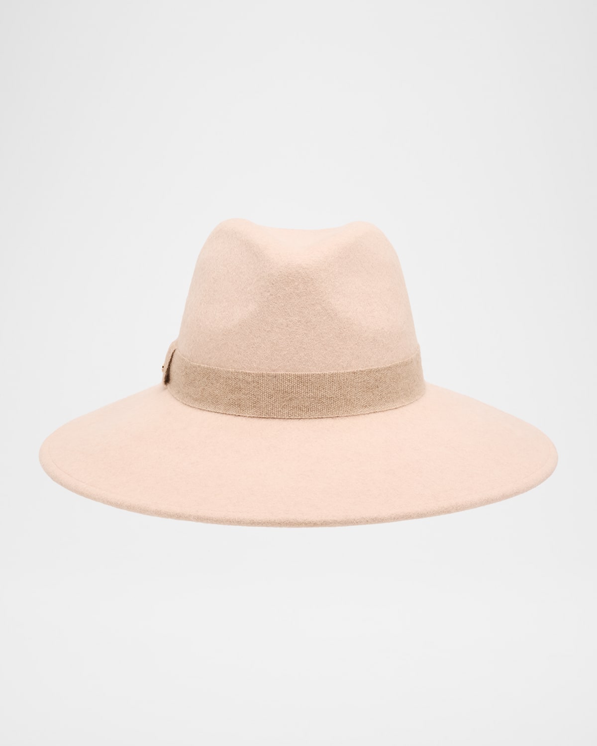 Eugenia Kim Emmanuelle Wool Felt Fedora In Brown
