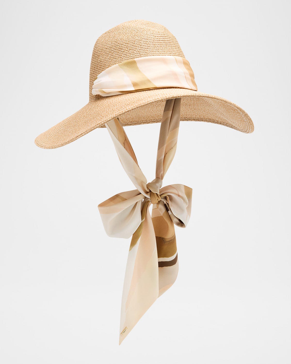 Eugenia Kim Cassidy Packable Wide-brim Fedora In Sand