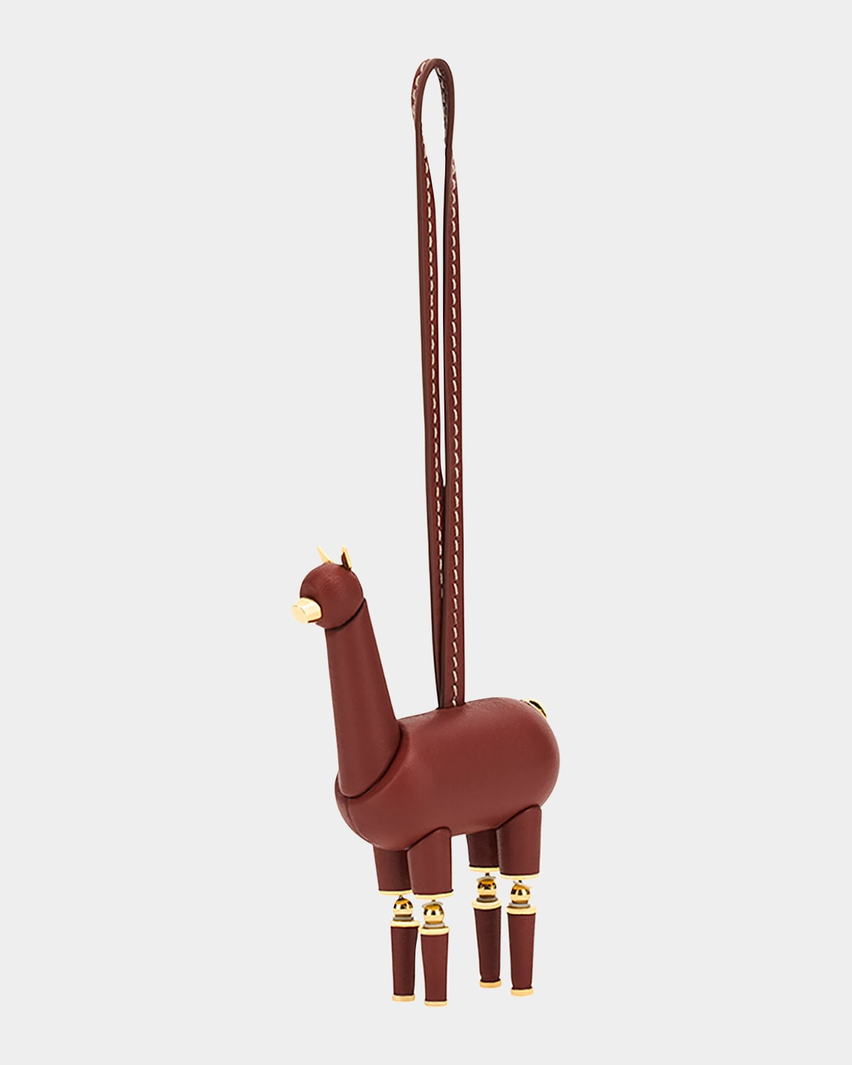 Loro Piana Leather Alpaca Bag Charm