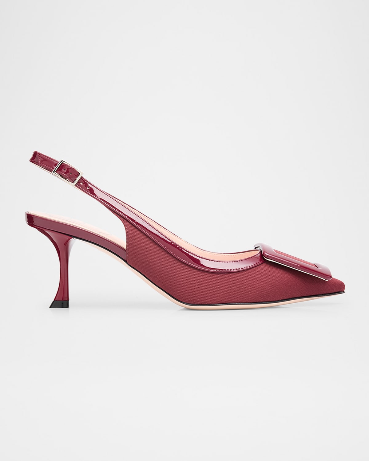 Viv in the City Grosgrain Slingback Pumps