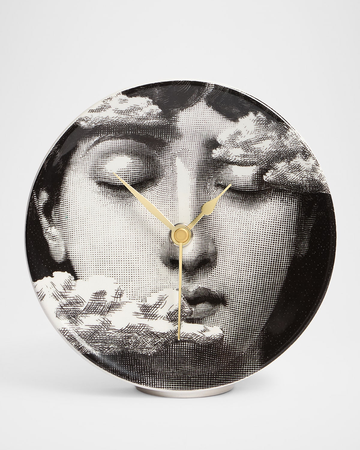 Fornasetti Tra Le Nuvole Table Clock In Multi