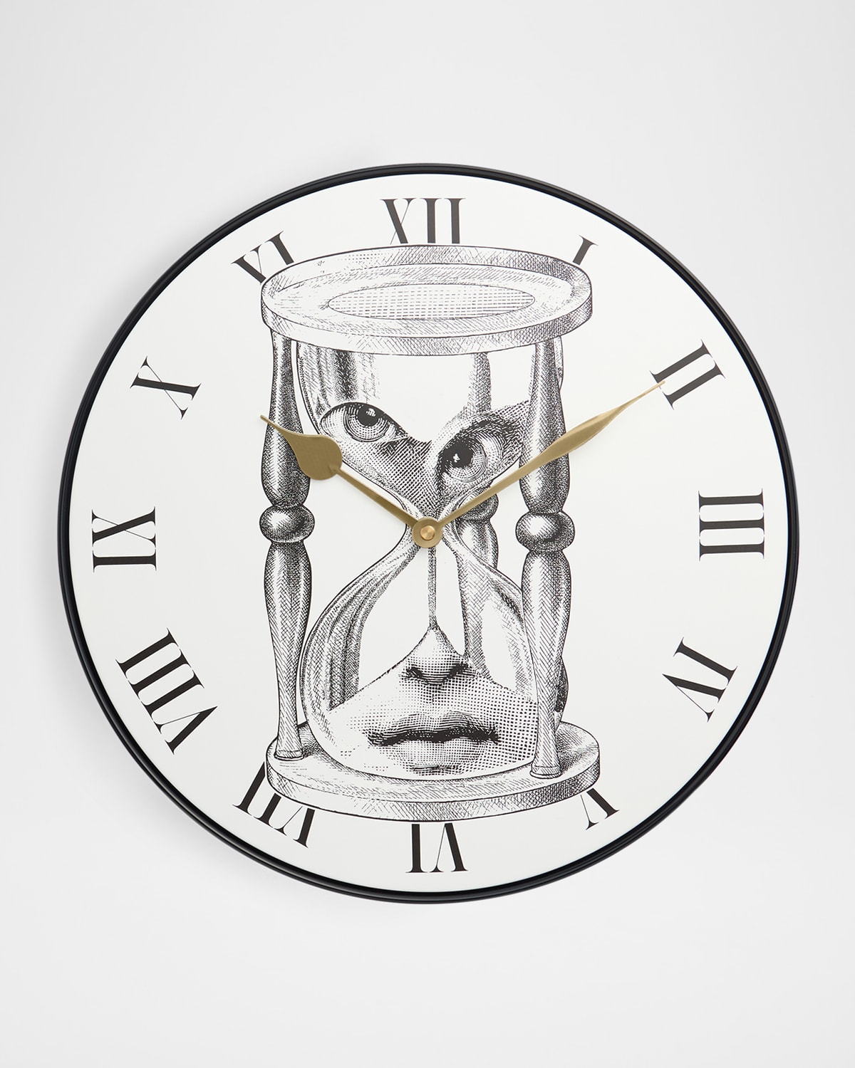 Fornasetti Tema E Variazioni No. 184 Wall Clock In Multi