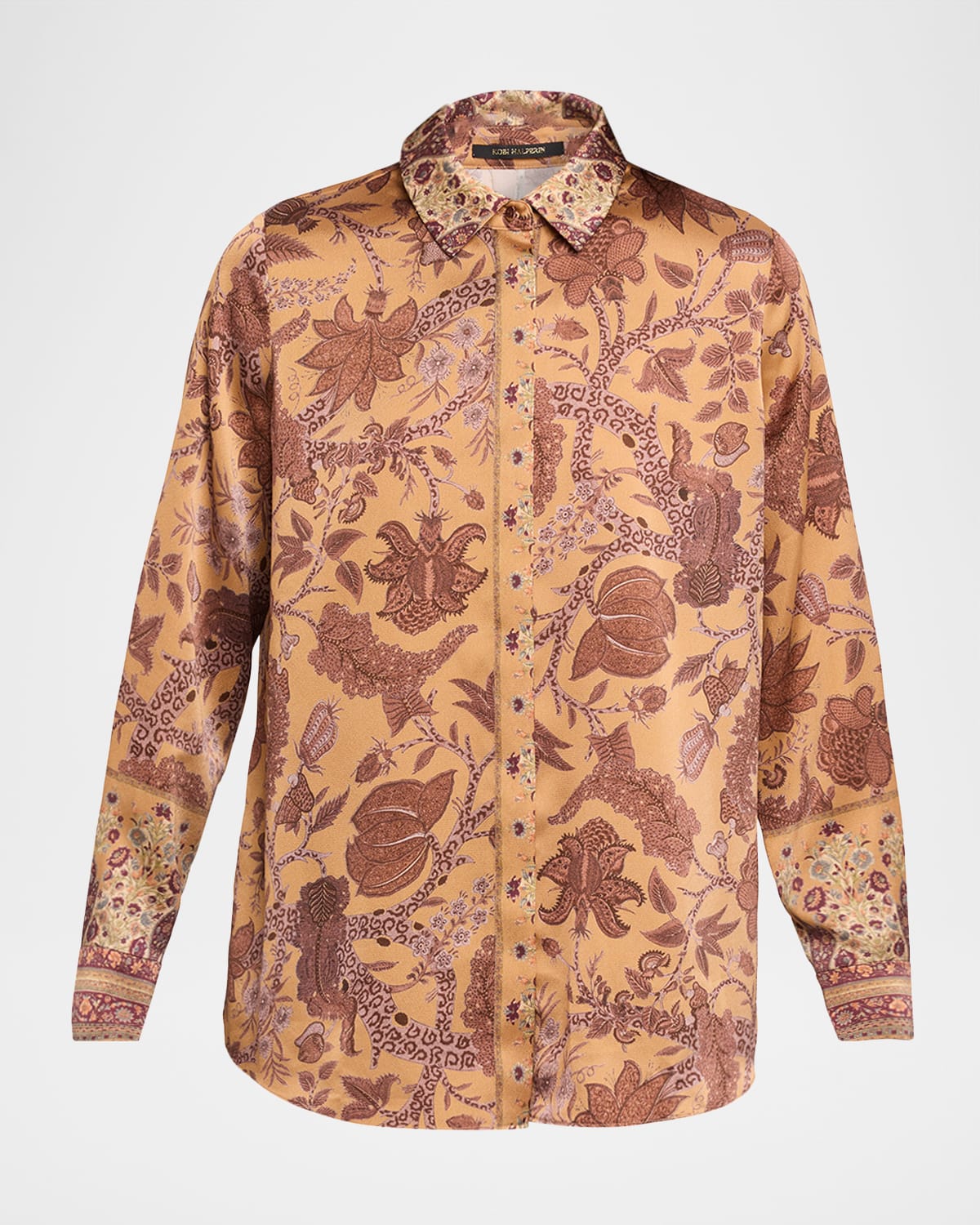 Kobi Halperin Hallow Floral Button-down Shirt