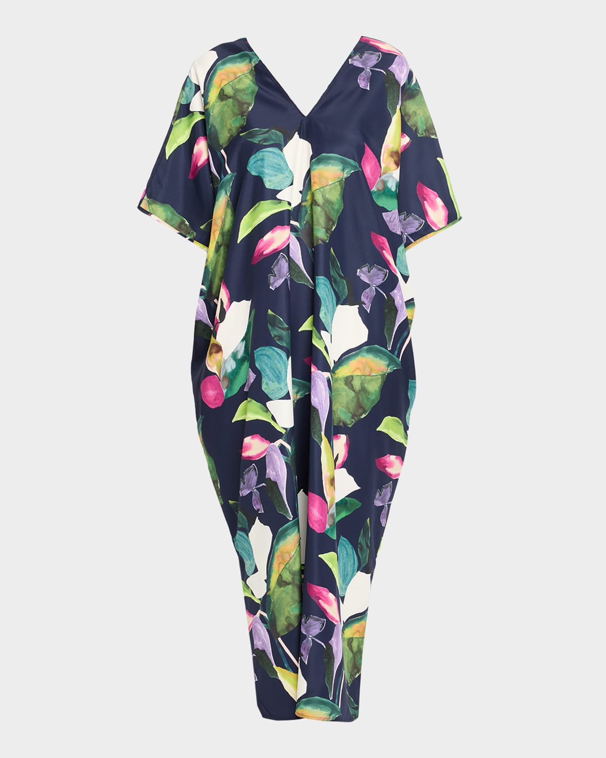 Daido Cropped Floral-Print Pajama Set