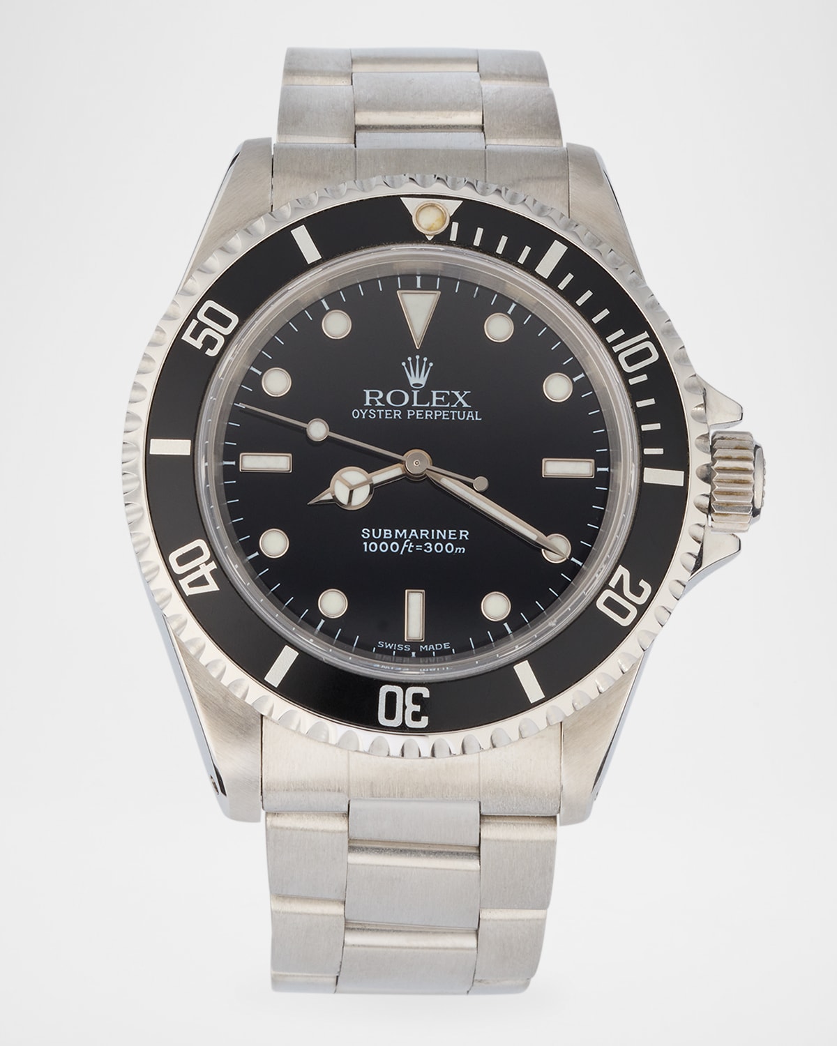 Rolex Submariner 40mm Vintage 2000 Watch