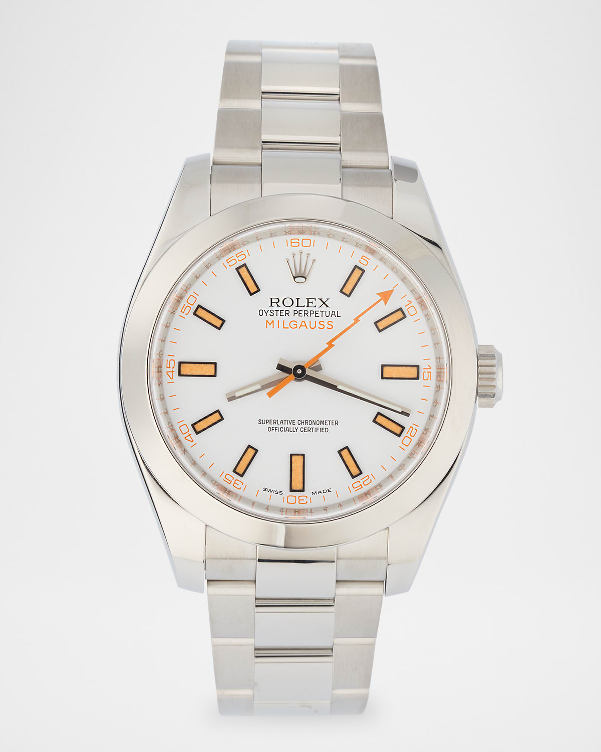 Rolex Milgauss 40mm Vintage 2008 Watch
