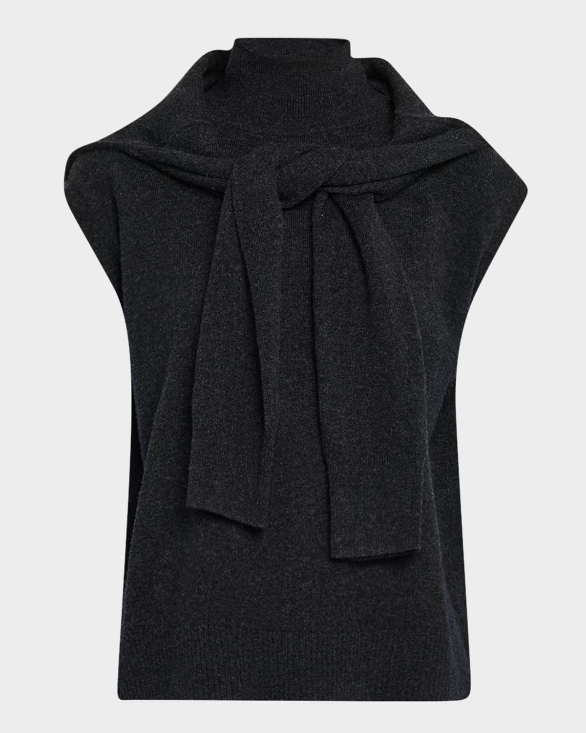 Naadam Cashmino Mock-neck Sweater In Black