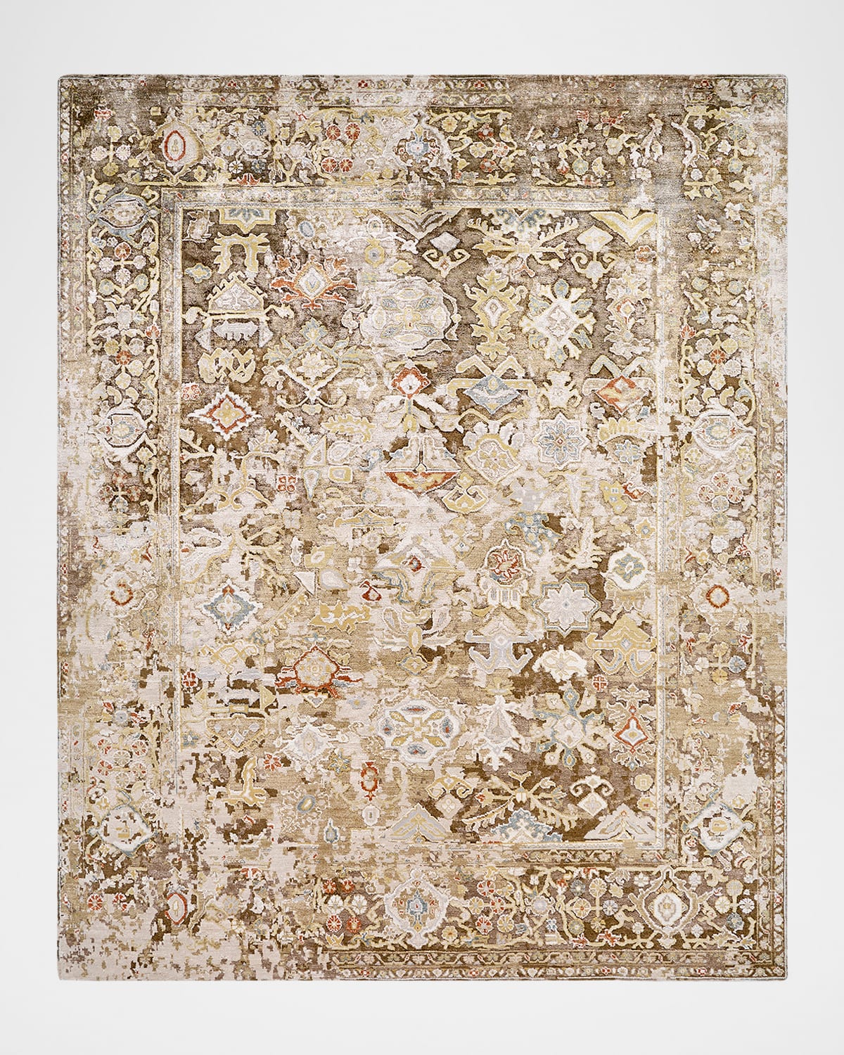 Surya Rugs Ghordes Hand-knotted Rug, 9' X 12' In Brown