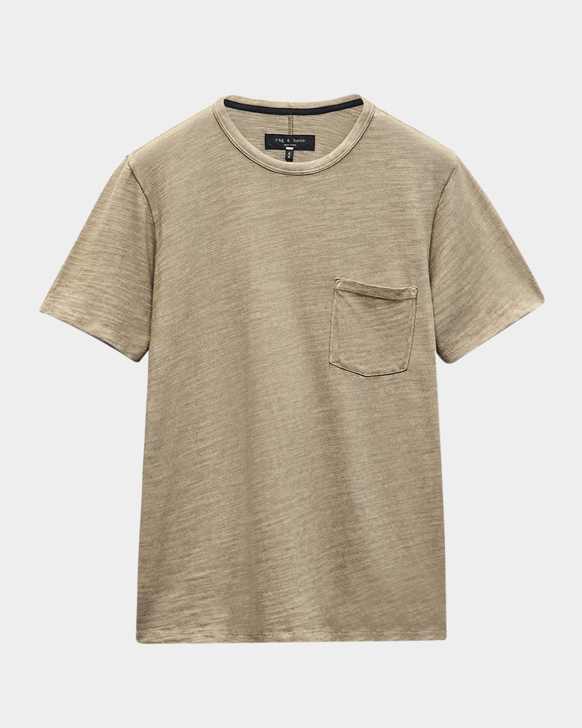 Rag & Bone Men's Washed Classic Flame Pocket T-shirt