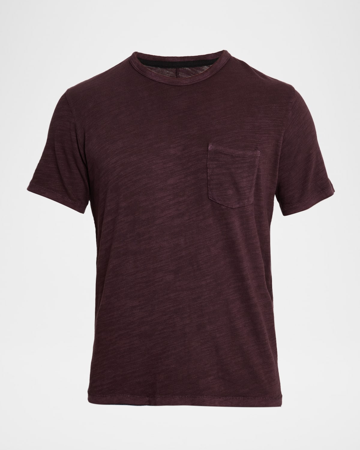 Rag & Bone Washed Classic Flame Tee Dpplm In Brown