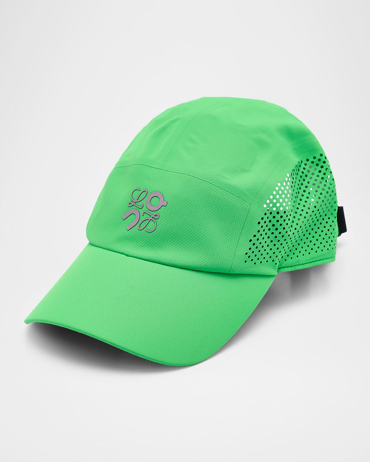 Loewe X On Logo Baseball Cap In Green
