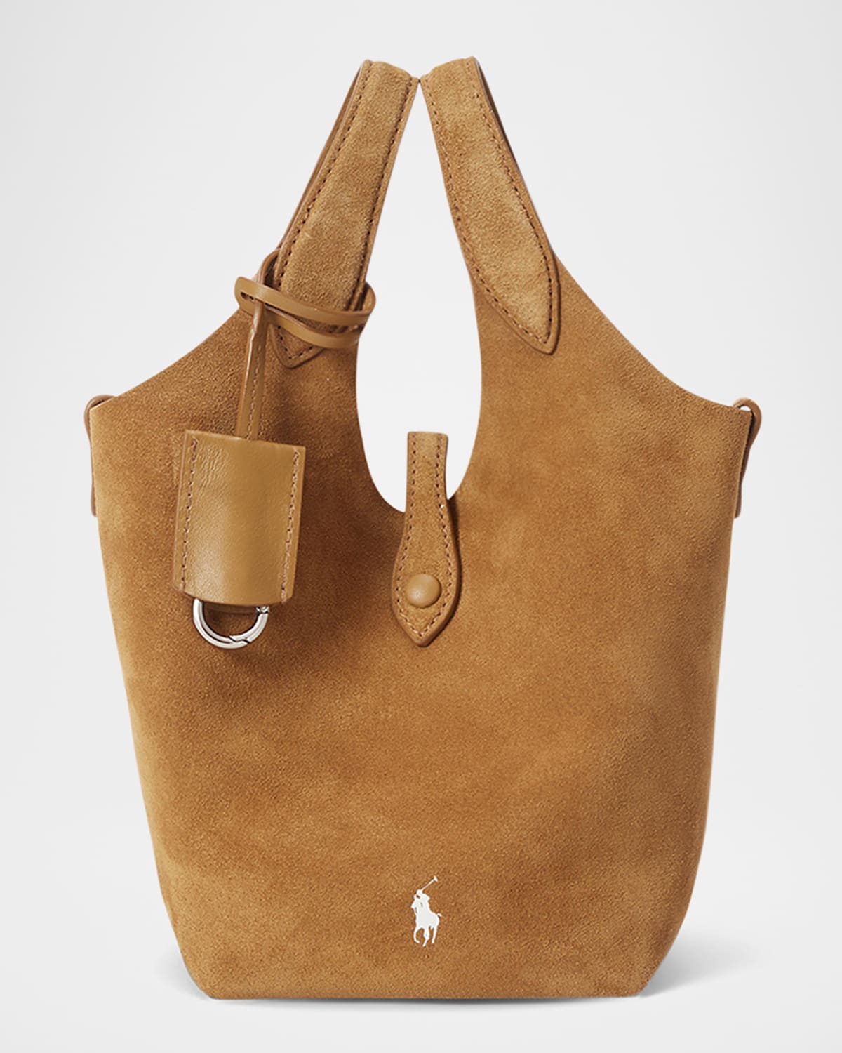 Polo Play Suede Small Crossbody Bag