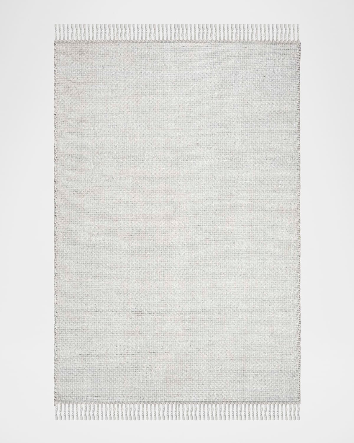 Ralph Lauren Amalie Bone Flat-weave Rug, 6' X 9' In Brown