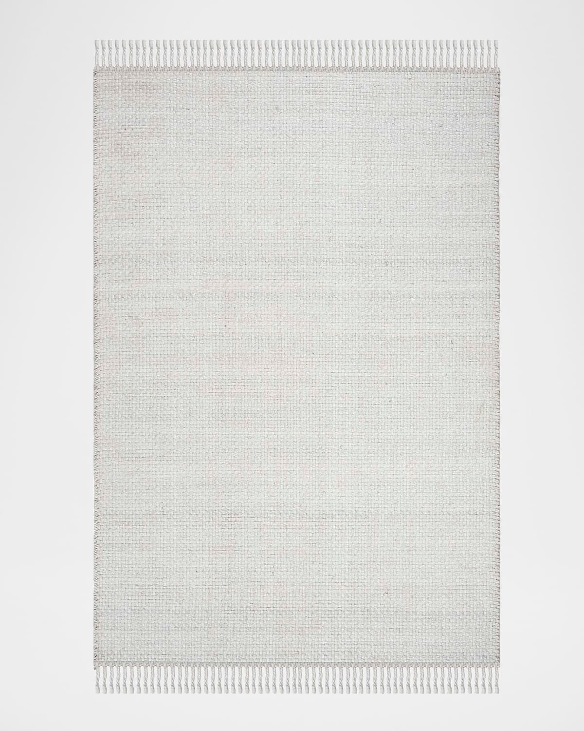 Ralph Lauren Amalie Bone Flat-weave Runner, 3' X 5' In Brown