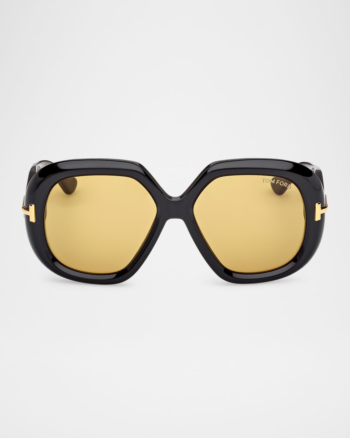 Tom Ford Icon Acetate Geometric Sunglasses
