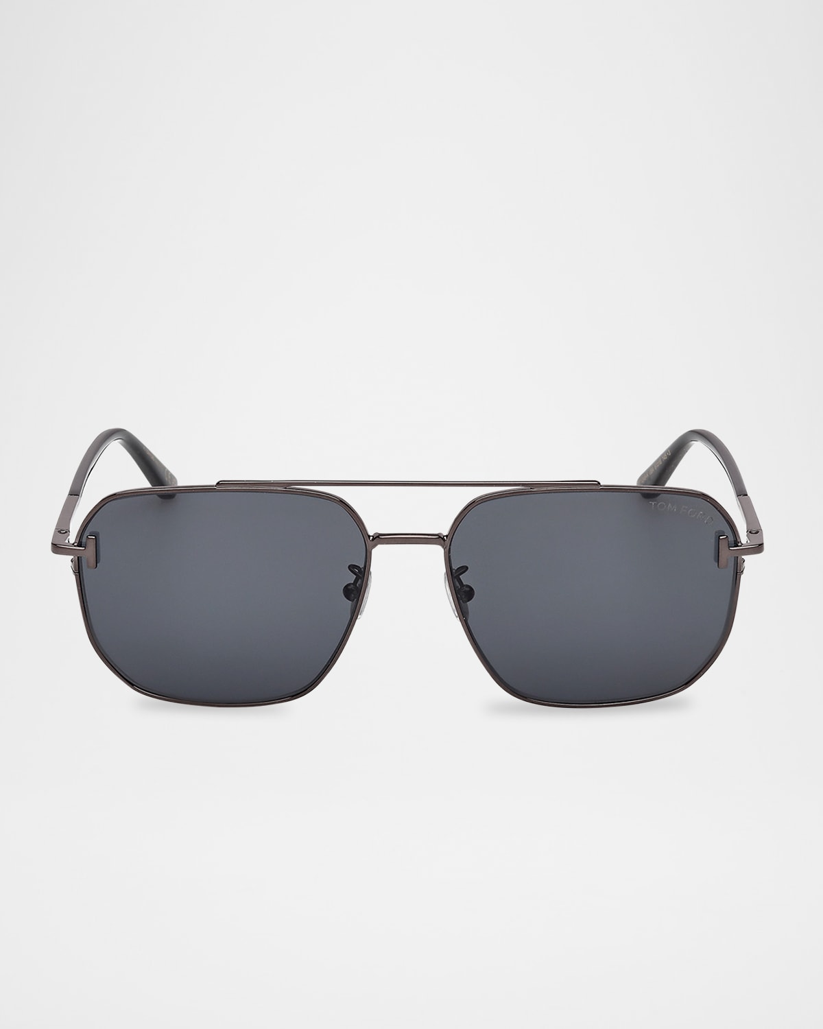 Tom Ford Men's Ft1249-km Metal Square Sunglasses