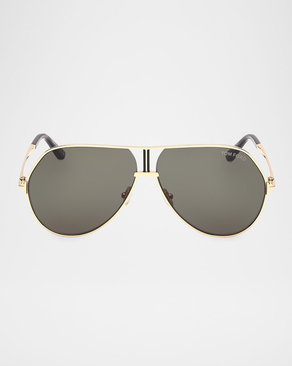 Tom Ford Rickie 63mm Oversize Navigator Sunglasses