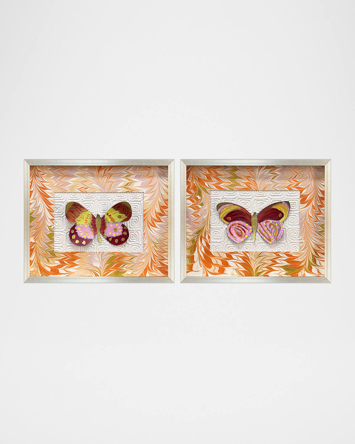 Paragon Decors Flight Patterns I Alternative Wall Art, Set Of 2 In Multi