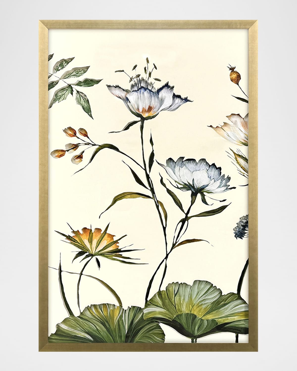 Paragon Decors Garden Of Eden I Mixed Media Art By Liz Jardine In Multi