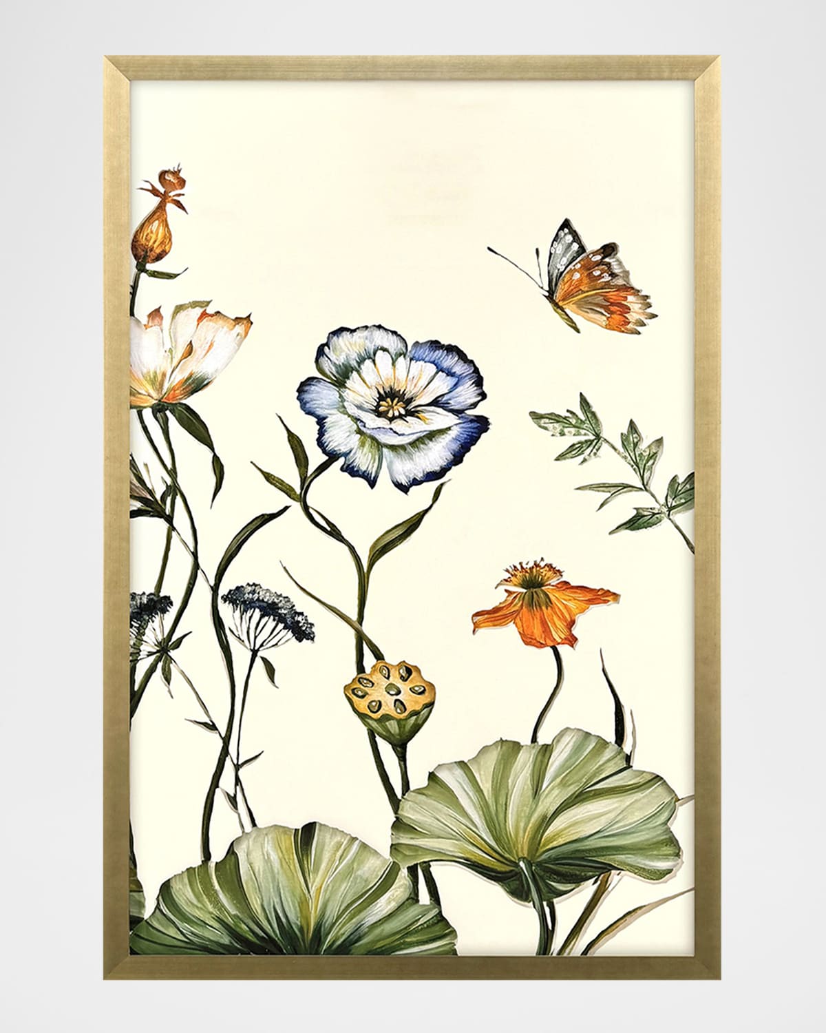 Paragon Decors Garden Of Eden Ii Mixed Media Art By Liz Jardine In Multi
