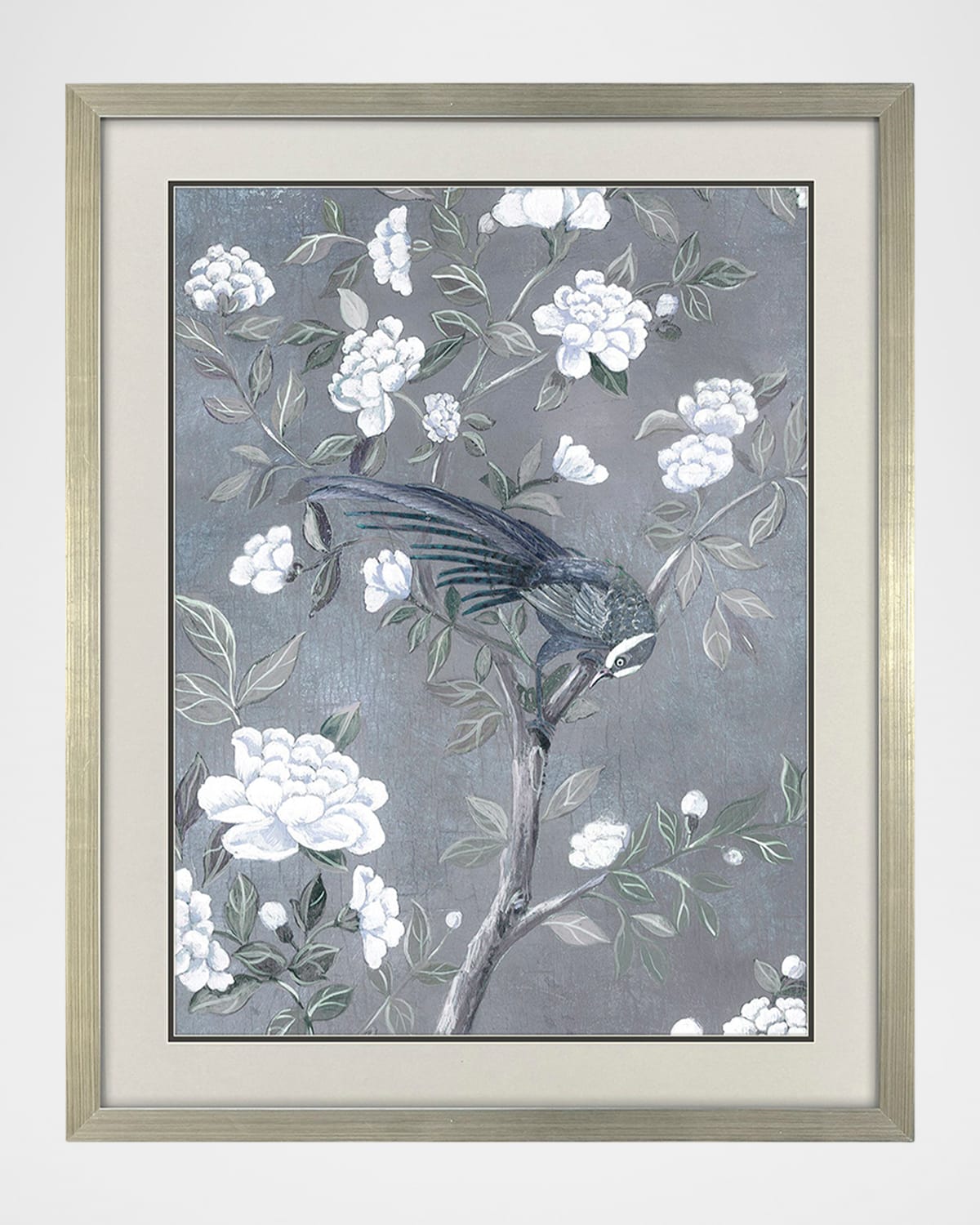 Paragon Decors Birds And Blooms Ii Framed Giclee