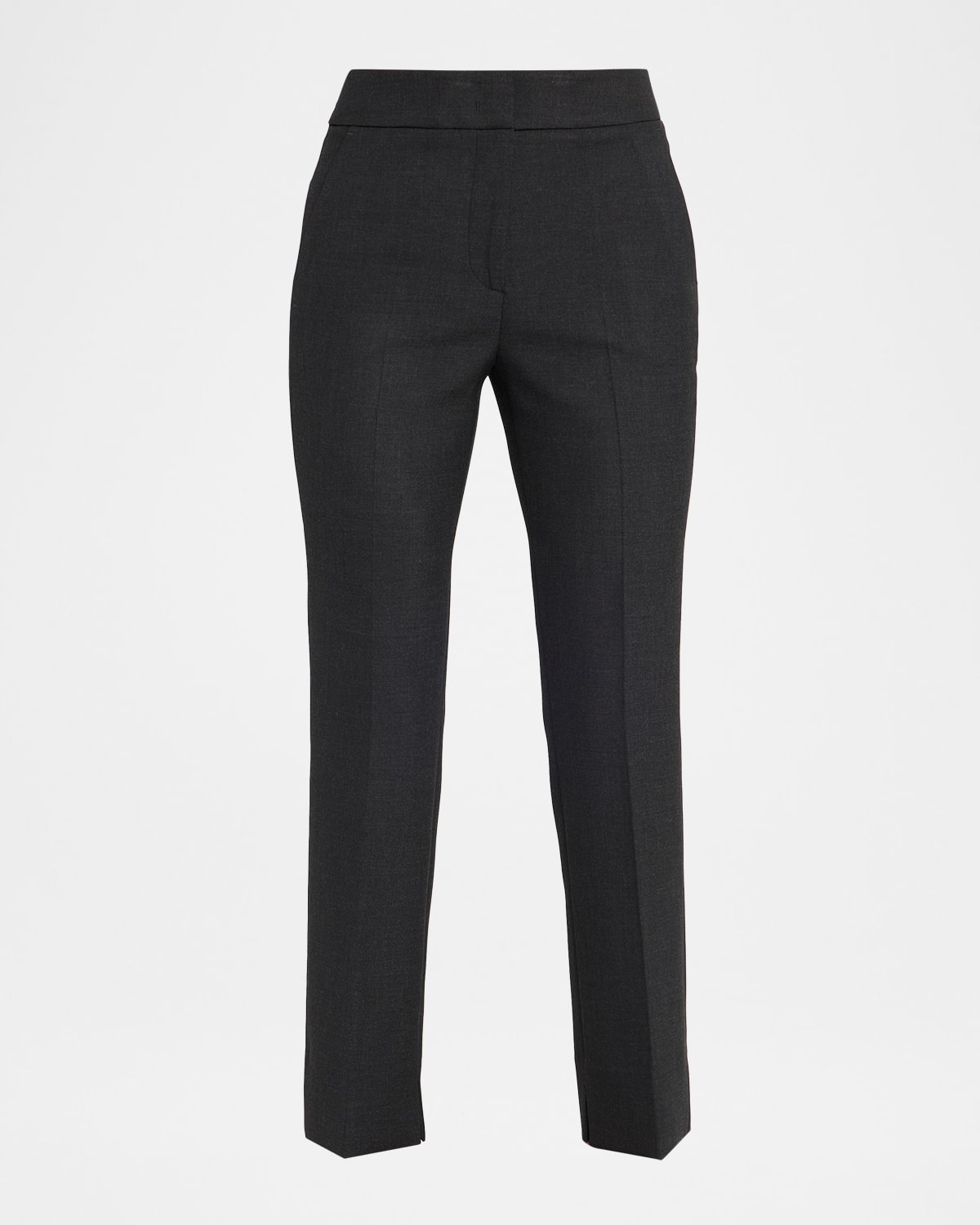 Peserico Mid-Rise Cropped Slim Pants