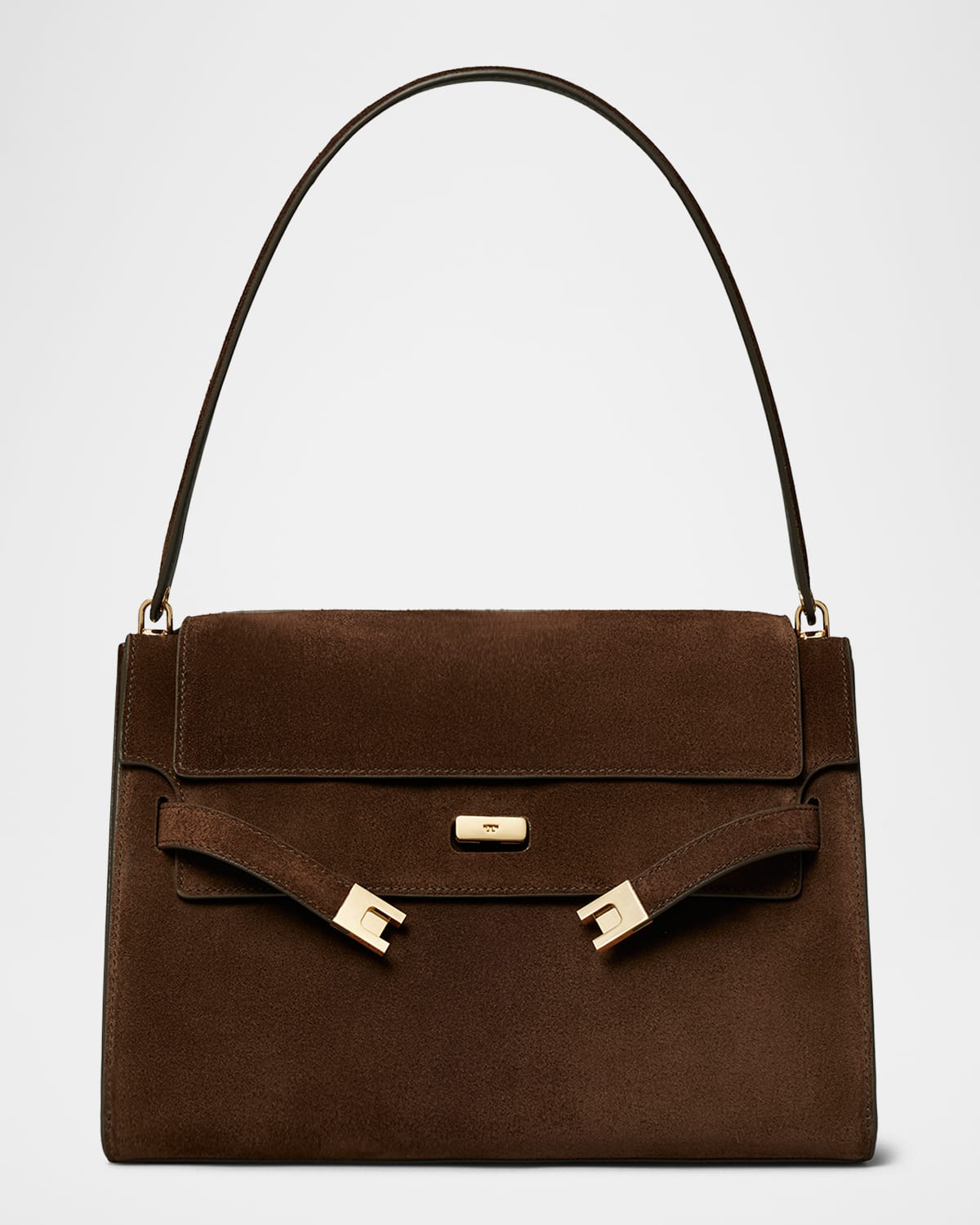 Large Suede Shoulder Bag