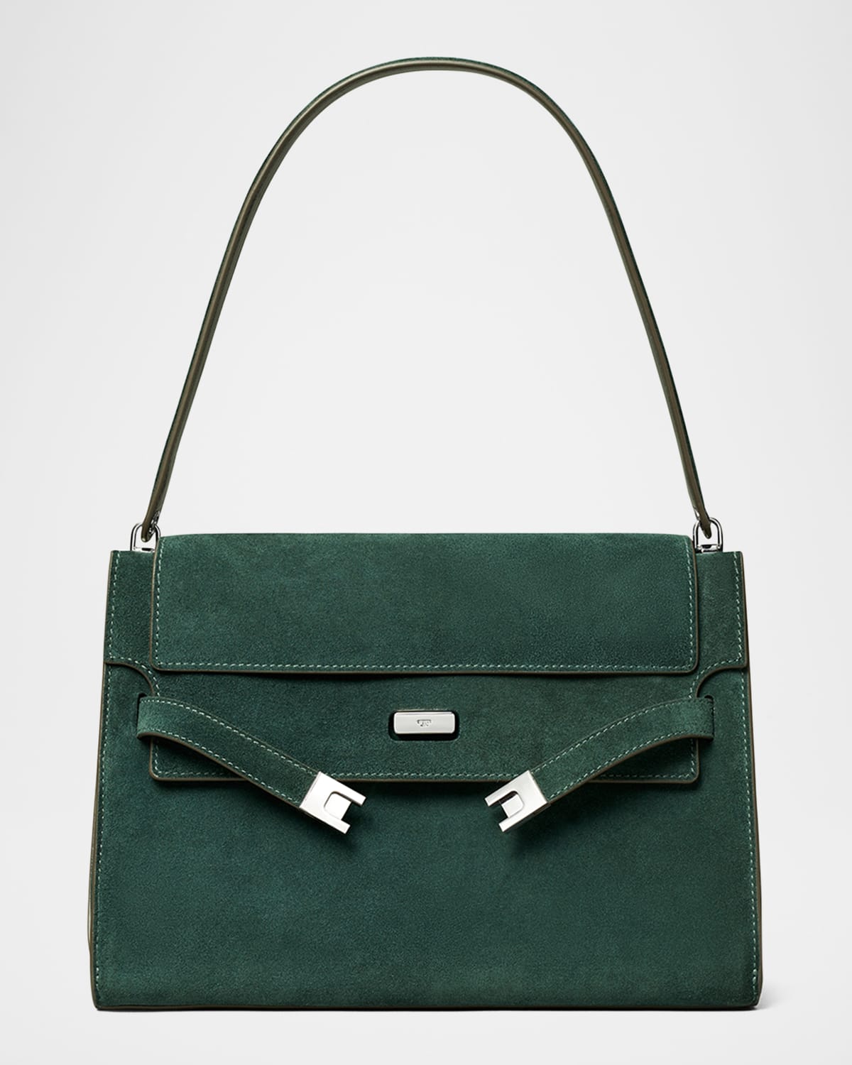 Large Suede Shoulder Bag