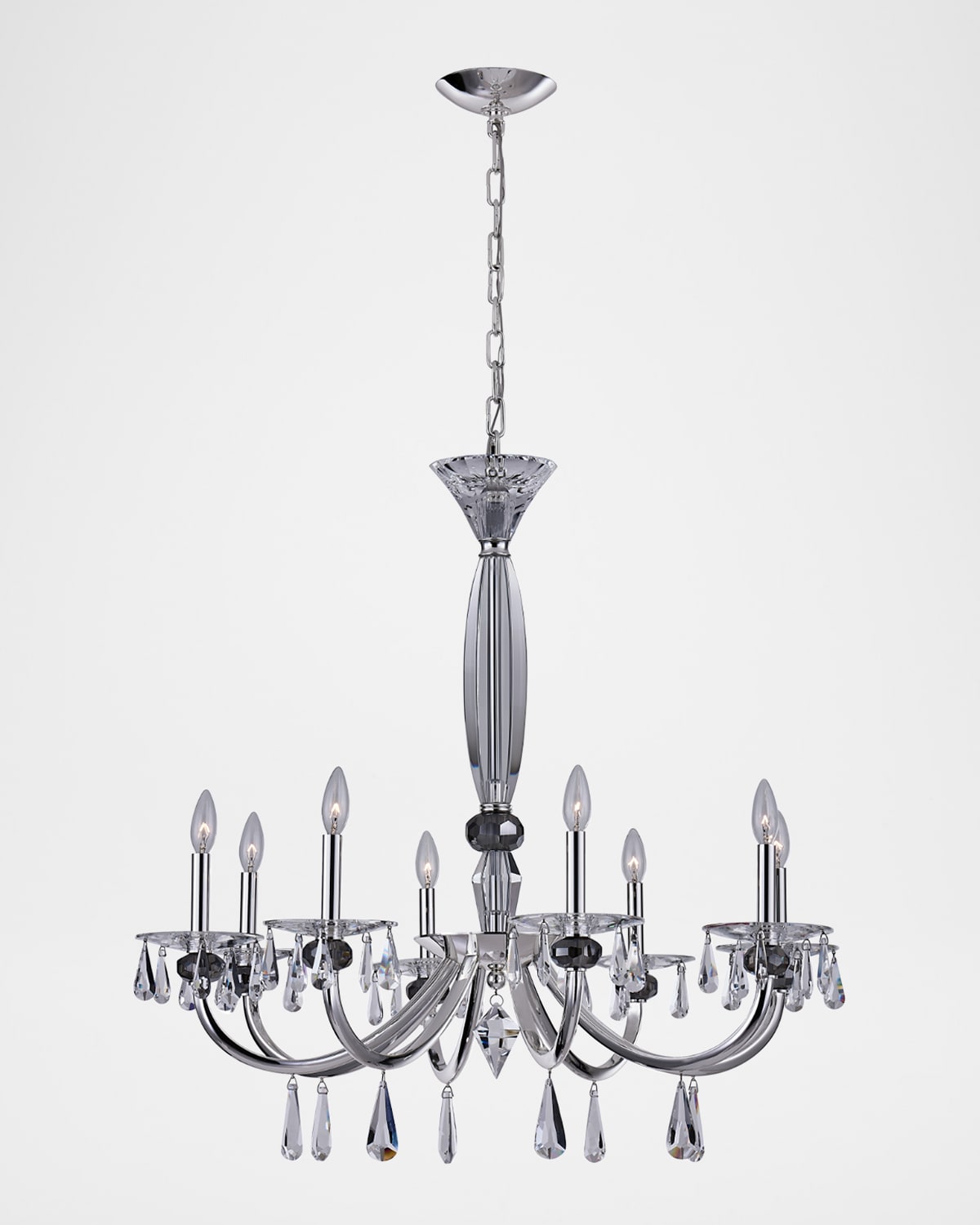 Allegri Crystal By Kalco Lighting Passo 34" 8-light Crystal Chandelier