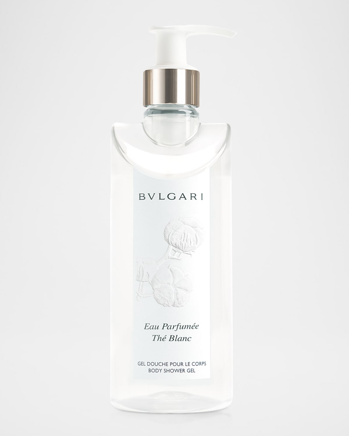 Bvlgari Eau Parfumée Thé Blanc Body Shower Gel, 10.1 Oz. In Transparent
