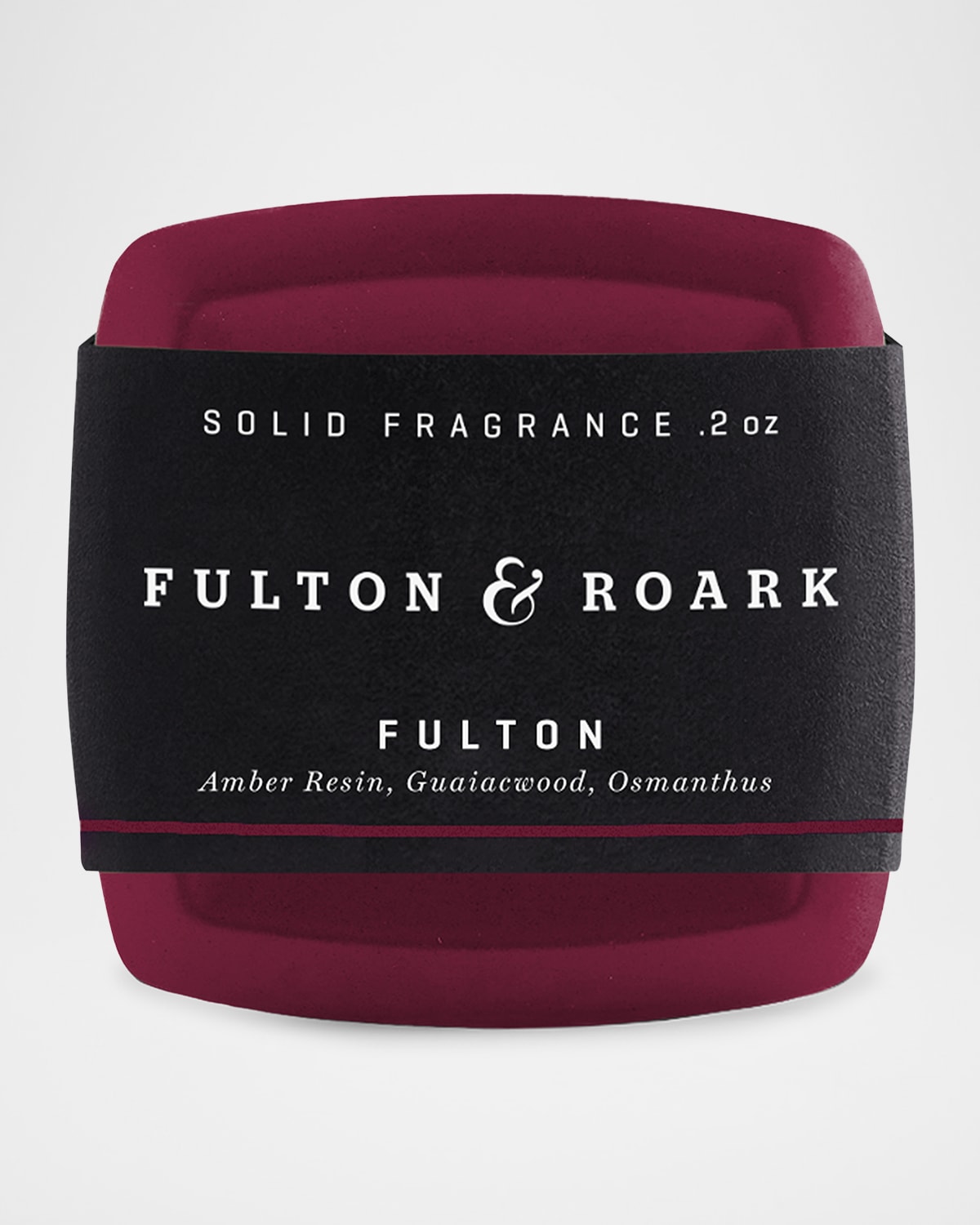 Fulton & Roark Fulton Solid Fragrance, 0.2 Oz. In Burgundy