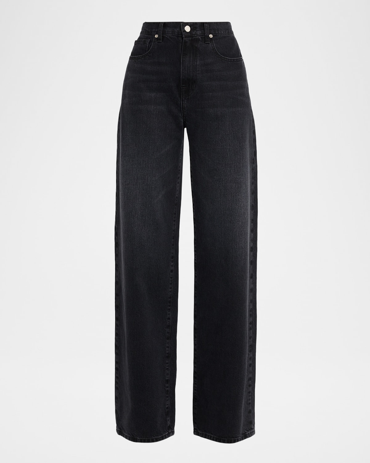 Brandon Maxwell Callan Wide-leg Jeans In Multi