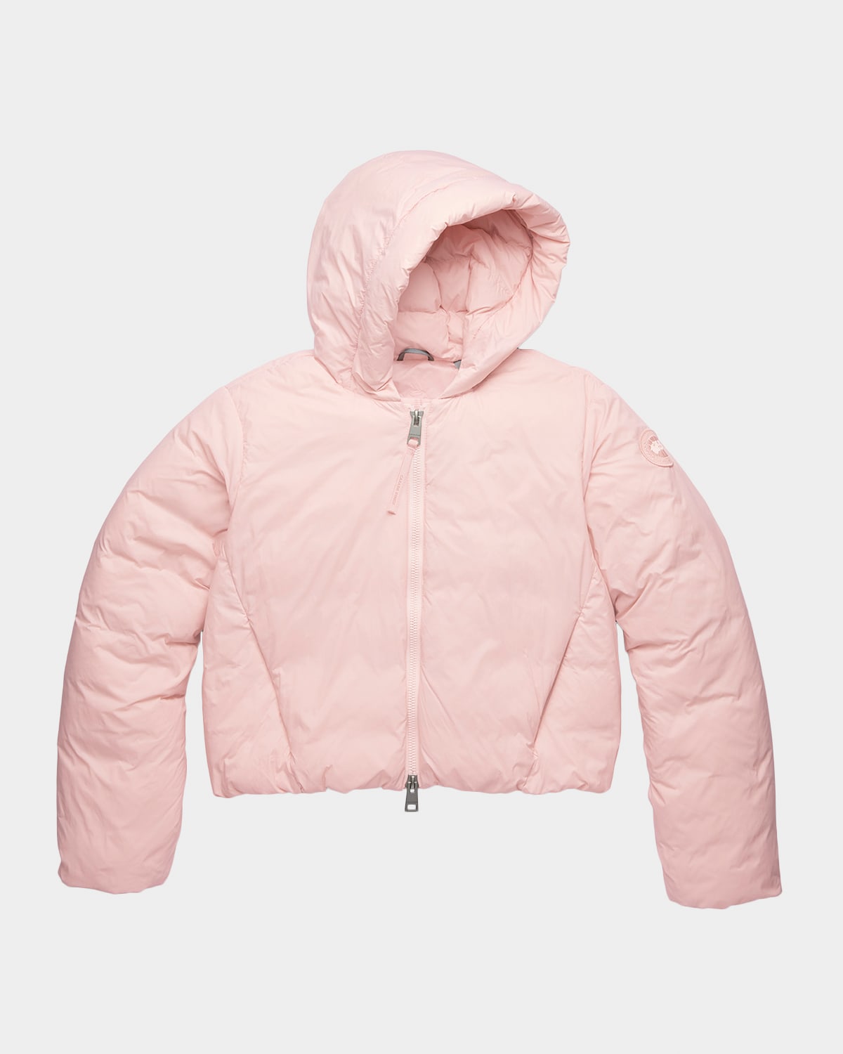 Canada Goose Elba Hooded Down Puffer Jacket In Pink