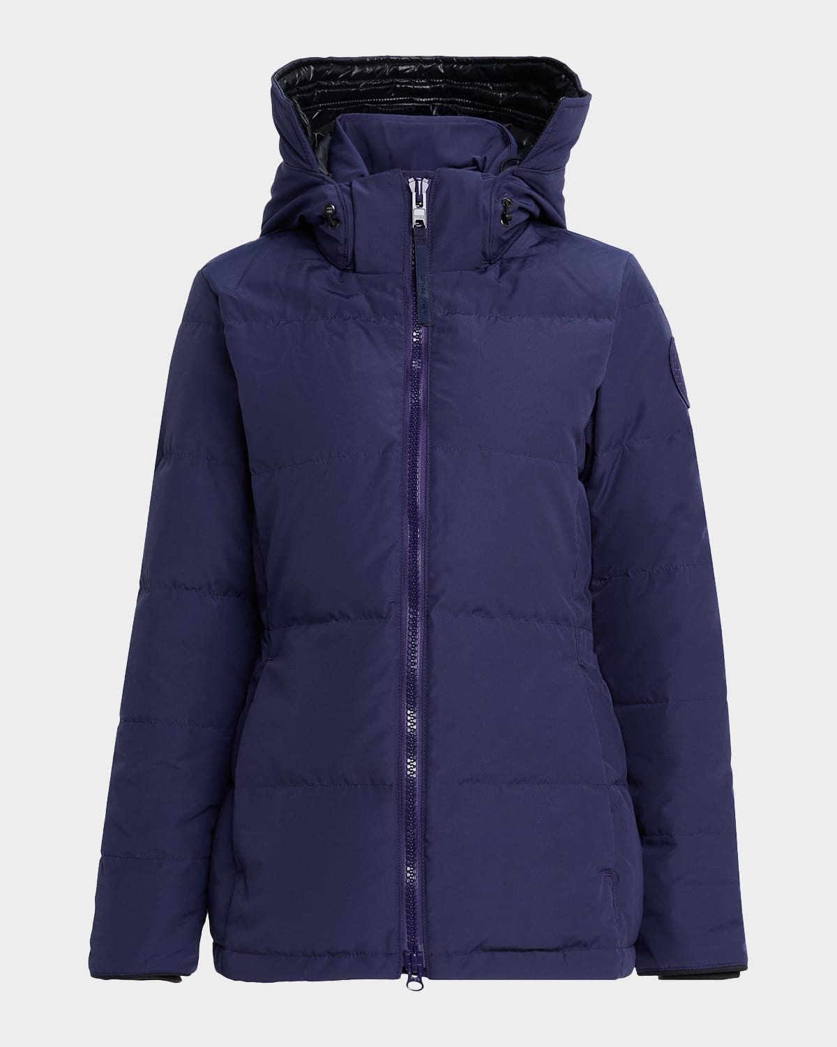 Canada Goose Chelsea Down Parka With Detachable Hood In Blue